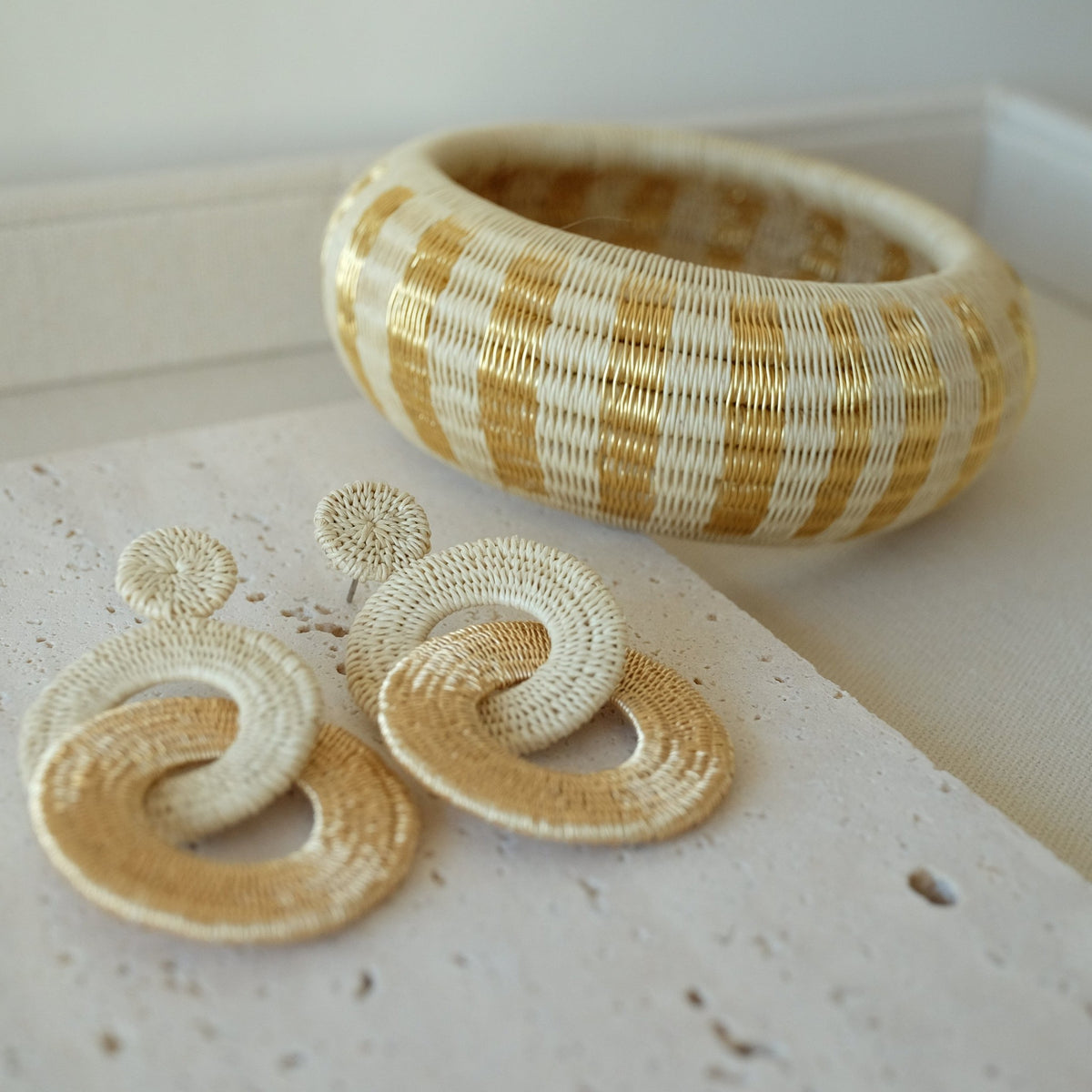 Bracelet Werregue Metallic Thread