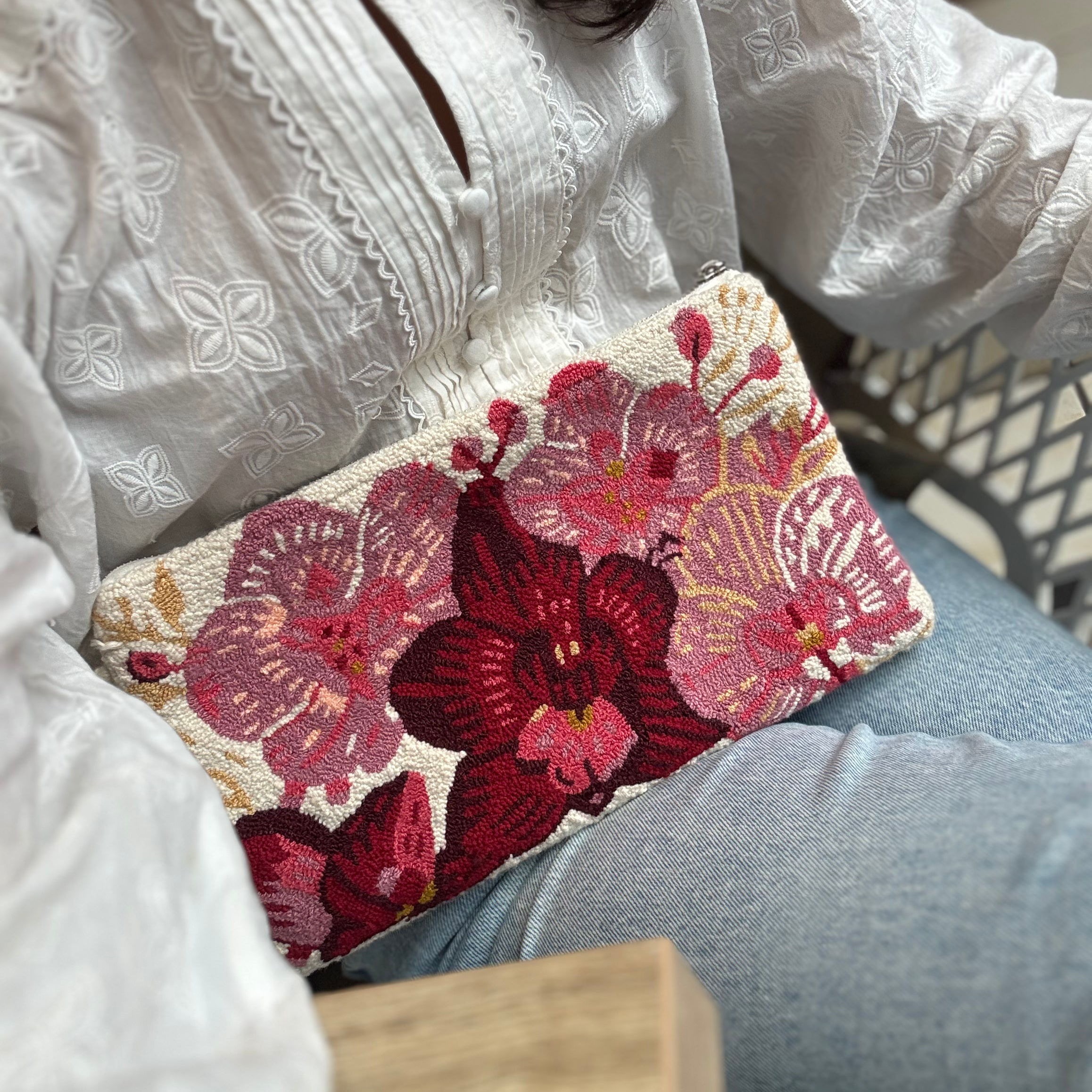 Orquideas Clutch By MamaTierra