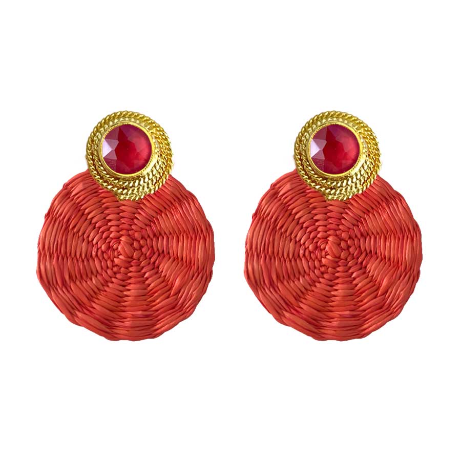 Iraca Dulcinea Circle Studs