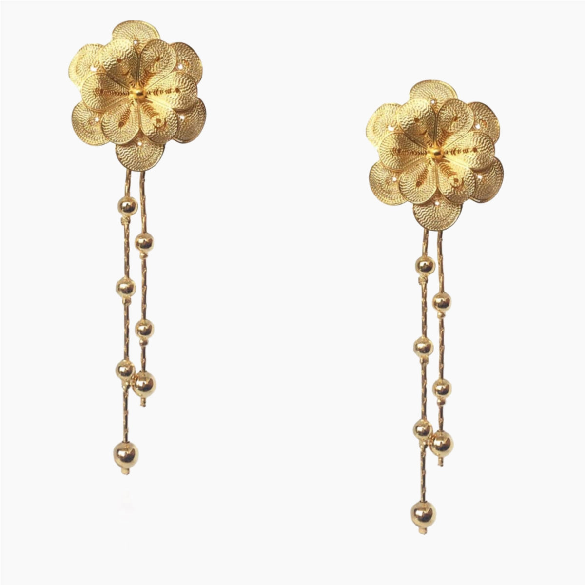 Ohrring Tropicalia Rose Earrings von Ana Carolina Valencia