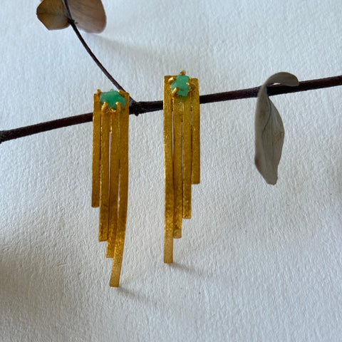 Emerald Threads Stud