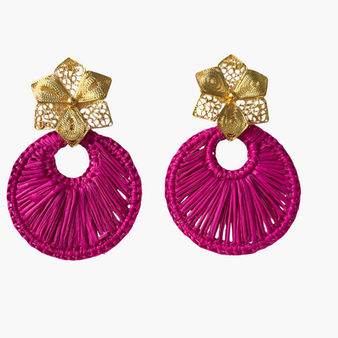 Earring Iraca Gardenia Mystic Earrings