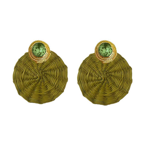 Iraca Dulcinea Circle Studs