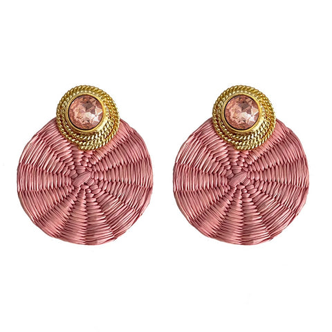 Iraca Dulcinea Circle Studs