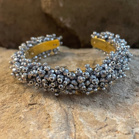 Armreif von Tina Botero Encanto in Silber