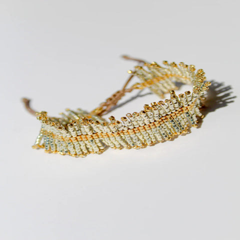 Armreif Miyuki Flecos by CosaLinda