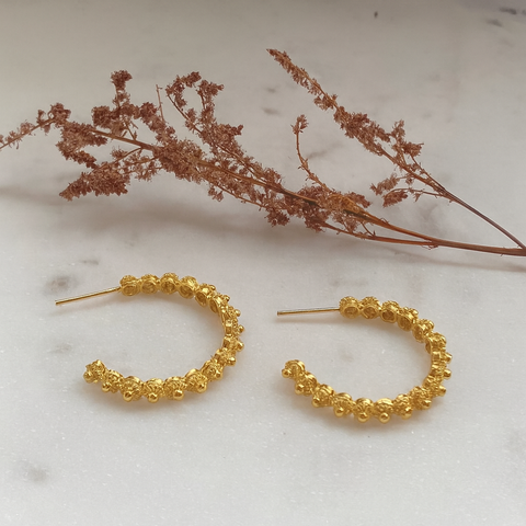 Hoop Filigrana Gold