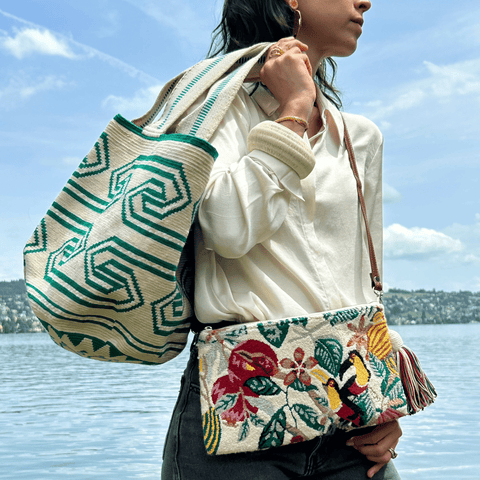 Chiruyapa Tote Bag Green By MamaTierra