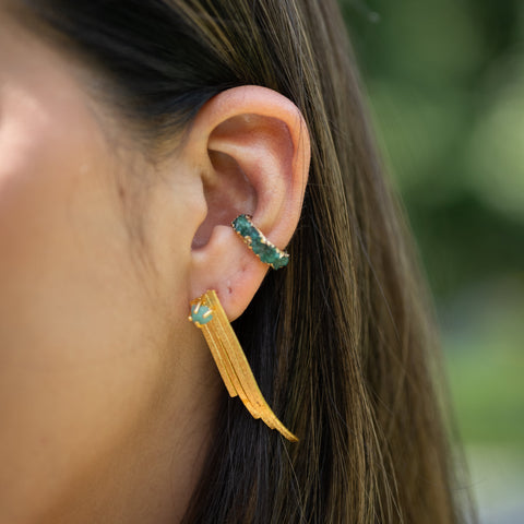 Emerald Threads Stud