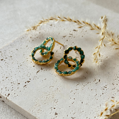 Infinity Crown Earrings