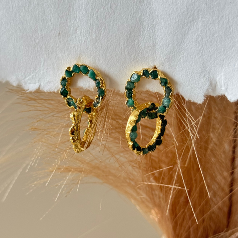 Infinity Crown Earrings