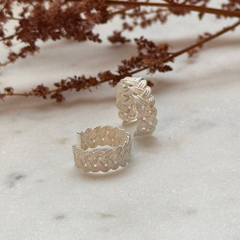 Earcuff Filigrana Trenza