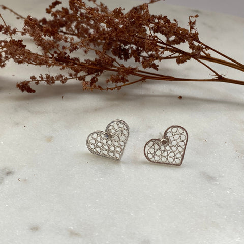 Earring Topo Corazon