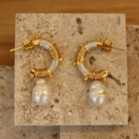 Faro Pearl Hoops