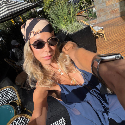 Foulard Black Tiger Flor Amazona by CosaLinda