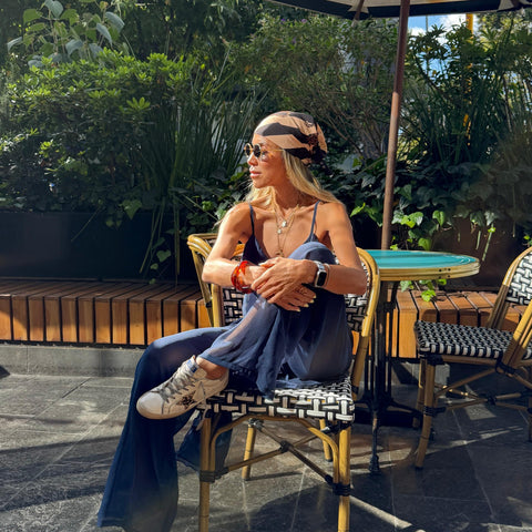 Foulard Black Tiger Flor Amazona by CosaLinda