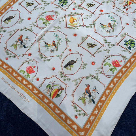 Foulard Fruit-Flower Flor Amazona by CosaLinda