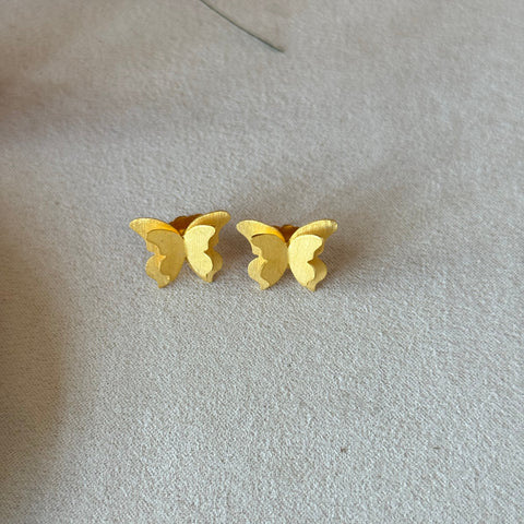 Mariposas Small Gold Earrings