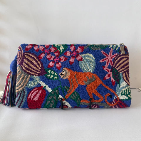 Tucanes Clutch Blue By MamaTierra