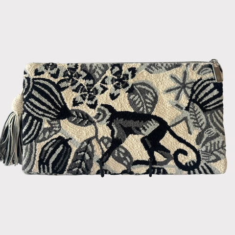 Tucanes Clutch Black and White By MamaTierra