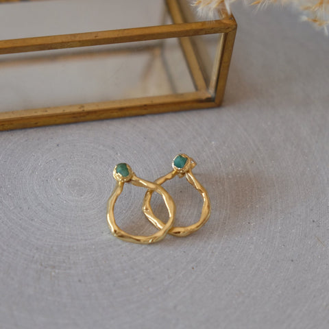 Emerald Curvas Stud 2 in 1