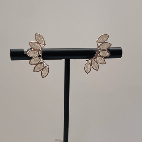 Earring Hojas Lateral