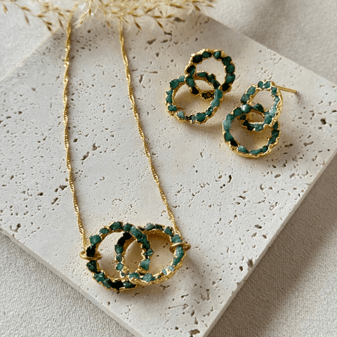 Infinity Crown Earrings