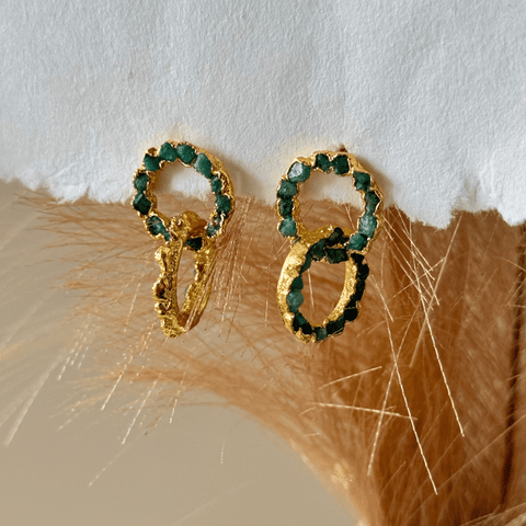 Infinity Crown Earrings