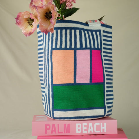 Lineas Summer Tote Bag