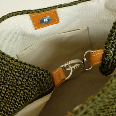 Long Leather Bag