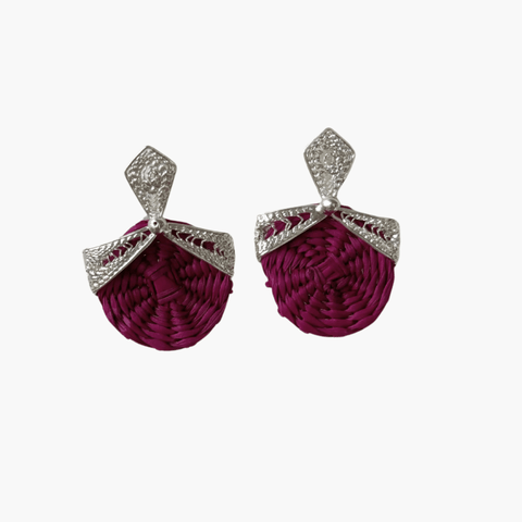 Nattiva Iraca Mini Studs Silver