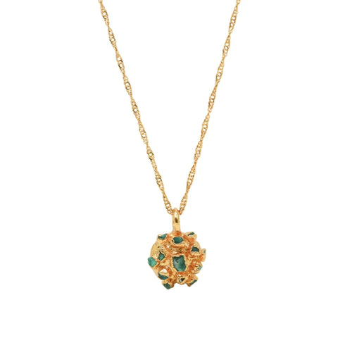 Necklace Domo Emerald