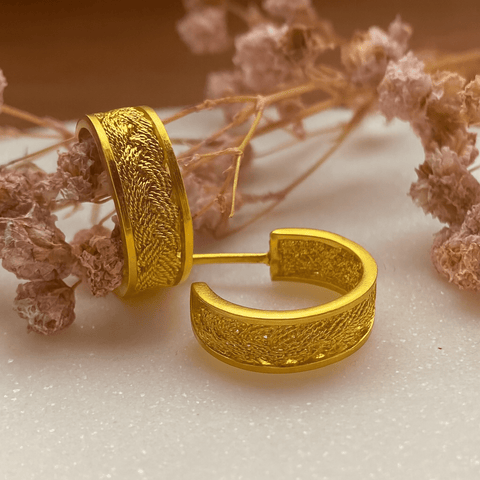 Ohrring Candonga Filigrana Gold