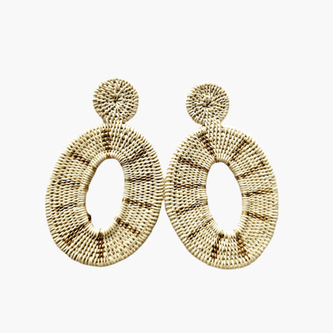Ohrring Lagrimas Metal threads Maxi