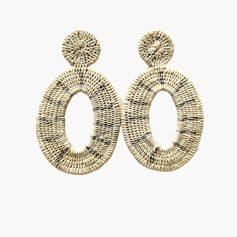 Ohrring Lagrimas Metal threads Maxi