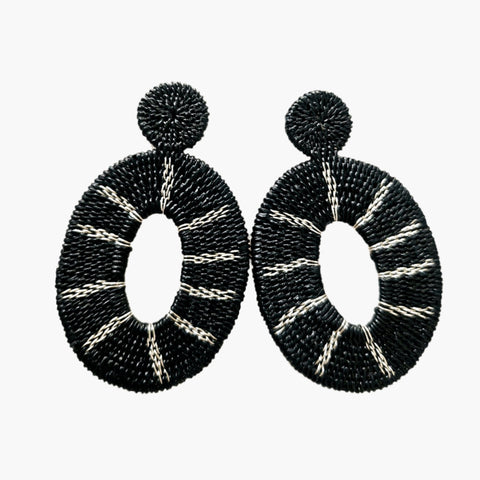 Ohrring Lagrimas Metal threads Maxi