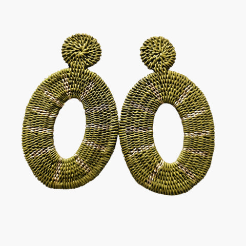 Ohrring Lagrimas Metal threads Maxi