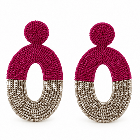 Ohrring Lagrimas Metallic