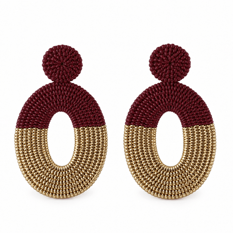 Ohrring Lagrimas Metallic