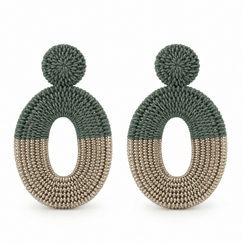 Ohrring Lagrimas Metallic