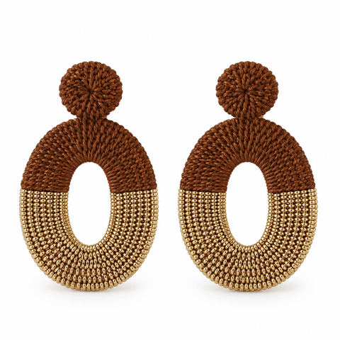 Ohrring Lagrimas Metallic