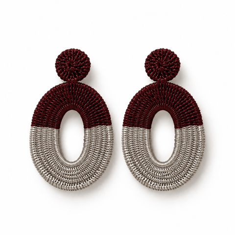 Ohrring Lagrimas Metallic