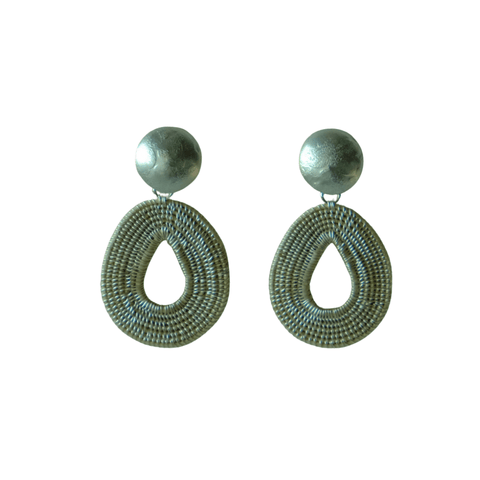 Ohrring Lagrimas Mini Silver Topo Silver