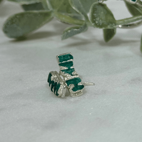 Ohrring Topo Canutillos Plata by Emeralds by CosaLinda