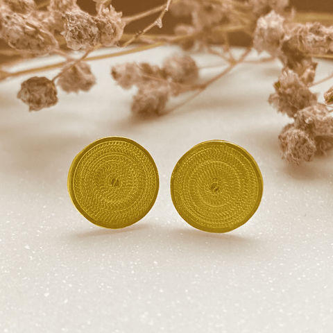 Ohrring Topo Single 0.7cm Gold