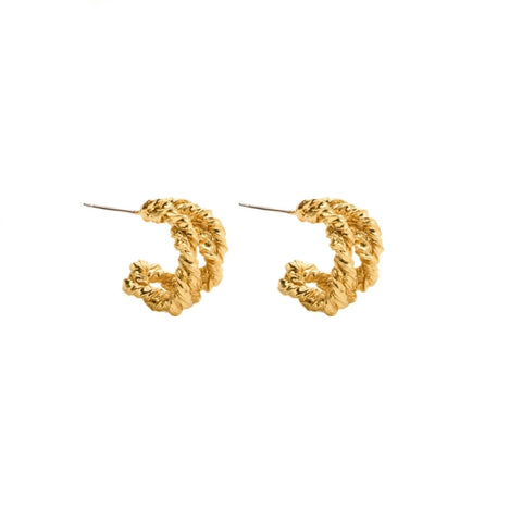 Ohrringe Halma Hoops von Pajarolimon