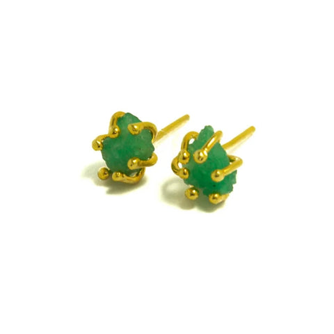 Ohrstecker Topos unas mediano by Emeralds by CosaLinda