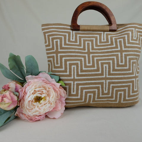Olas Bag Natural By MamaTierra