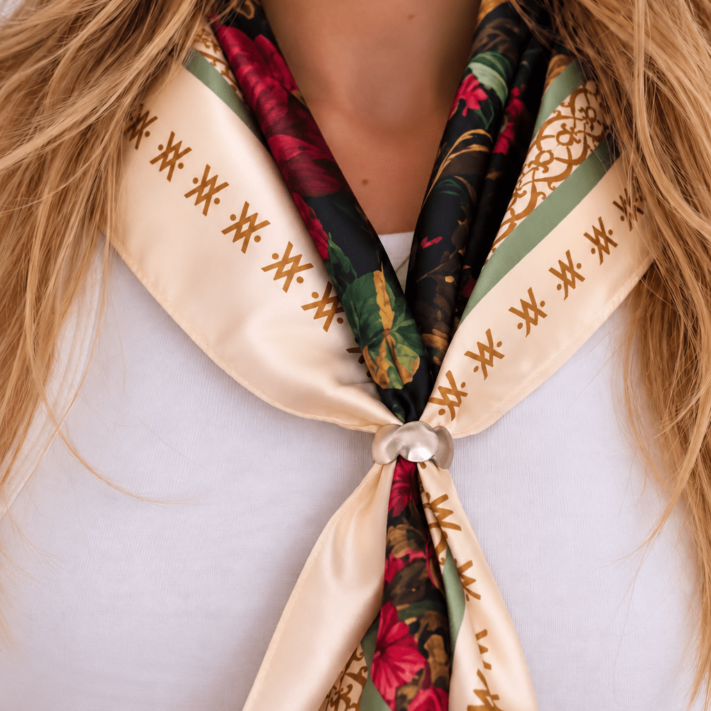 Petal Scarf Ring