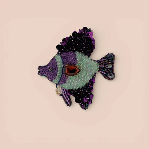 Pez Rayas Pin